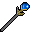 blue spell wand